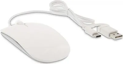 Zdjęcie produktu dla LMP MS-1657C, Optyczny, USB Typu-A, 1600 DPI, Biały