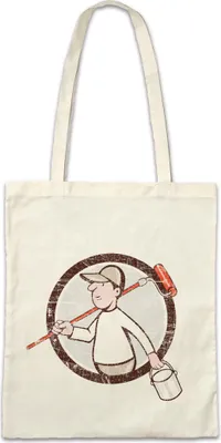 Produktbild von Urban Backwoods Painter VI, Stofftasche, Farbe: Beige