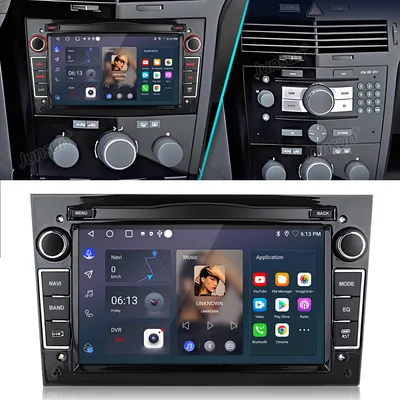 Image de 2+64G 7”Android 15 Autoradio Carplay Pour Opel Astra H Zafira Vectra Corsa C/D Signum Meriva GPS Navi WIFI BT DAB+ SWC USB FM