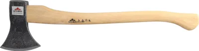 Immagine prodotto di STUBAI Nature ascia per rami con manico 650 mm | 1200 g | ascia con manico in frassino | ascia per foresta, outdoor, bushcraft | ascia forestale per spaccare la legna