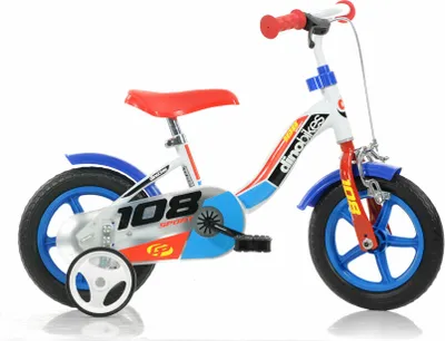 Image de vélo d'apprentissage 10 pouces bleu