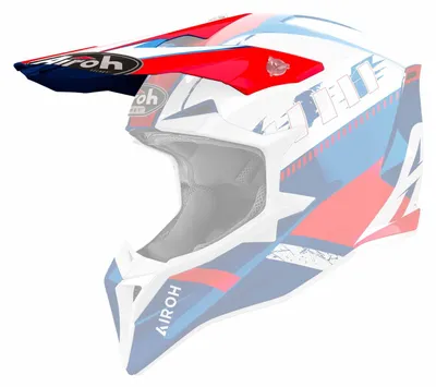 Immagine prodotto di Frontino Casco Airoh WRAAAP Feel Blu Rosso