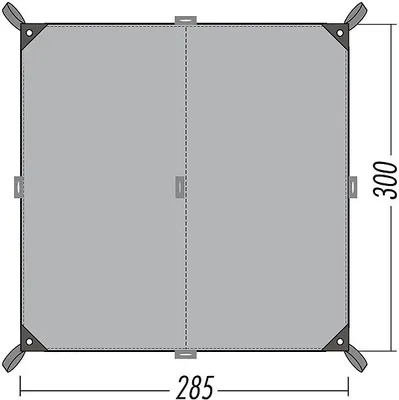 Produktbild von Tatonka Tarp 2 Simple - Wind- und Sonnenschutz, Farbe:assorted