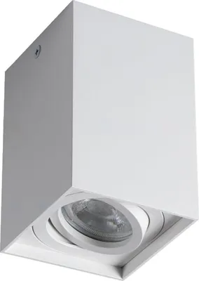 Zdjęcie produktu dla Reflektor spot GORD biały 1xGU10x10W aluminium wym:11,5x8x8cm IP20 Kanlux