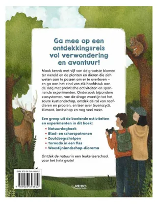 Image de Ontdek de natuur: het leukste leer-en activiteitenboek over de natuur