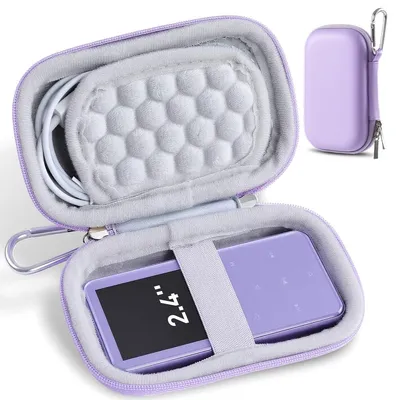 Productafbeelding van Mp3-hoesje - 13,2 x 7 x 3,8 cm - EVA - Zwart
