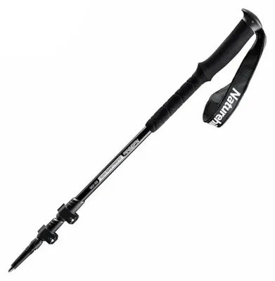 Obrázek produktu pro Hůlky turistické, hliníkové, model 7075, značka Naturehike, barva černá