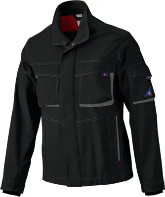 Produktbild von BP Arbeitsjacke anthrazit/rot, Gr. 52/54l