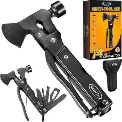 Produktbild von Famanu Multitool 14-in-1 - Vielseitiges Multigereedschap mit Nylon-Hülle