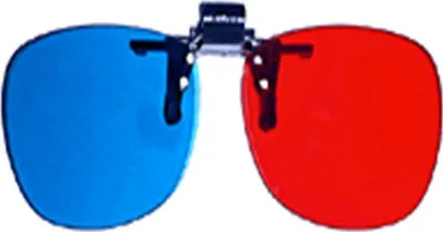 Obrázok produktu pre PRIMECOOLER PC-AD3 3D GLASS / 3D OKULIARE (red/blue pre dioptrické okuliare)