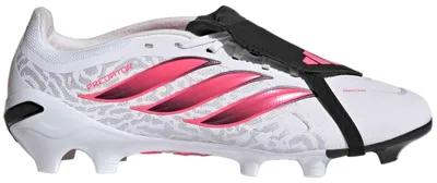 Productafbeelding van Voetbalschoenen Adidas Predator League Fold-Over Tongue FG "Cloud White / Solar Turbo / Core Black" voor Unisex
