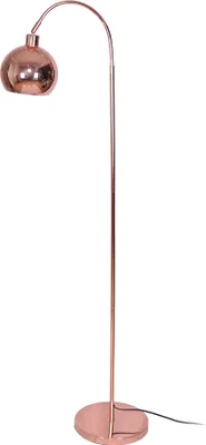 Produktbild von SalesFever Stehleuchte | 1-flammig | Metall in Kupfer-Optik | B 28 x T 60 x H 153 cm | kupfer