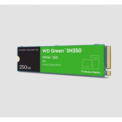 Produktbild von WD Green SN350 NVMe SSD 250GB M.2 2280 PCIe Gen3 - Solid State Disk - NVMe