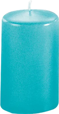 Produktbild von Stumpenkerze Safe Candle tuerkis