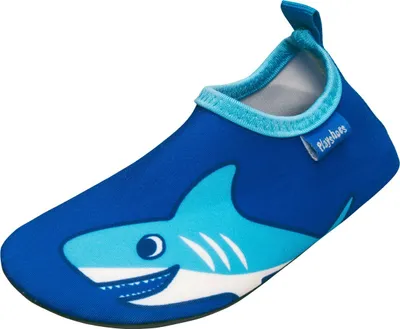 Produktbild von playshoes Badeschuhe Aquaschuhe Barfuß-Schuh, Größe:26-27, Farbe:Blau