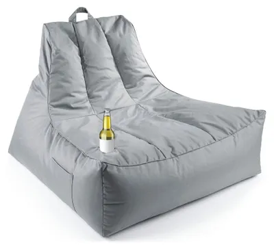 Obrázok produktu pre Lumaland Sedací vak Lounge In-& Outdoor 380 l sivý