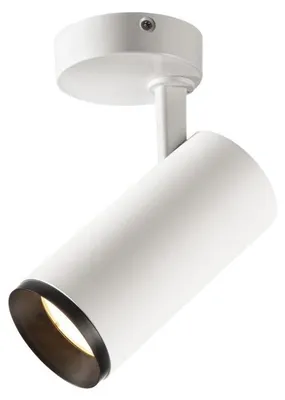 Produktbild von SLV 1004207 NUMINOS SPOT PHASE M LED Deckenaufbauleuchte weiss/schwarz 3000K 36°