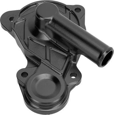 Produktbild von Motorrad-Wasserpumpenabdeckung, Kühlmittelgehäuse-Schutz, CNC-Aluminiumlegierung, Ersatz für XMAX 125 250 300 400 2017 bis 2024, Schwarz