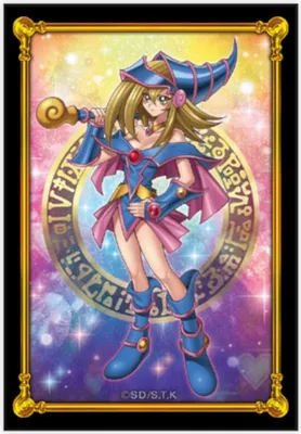 A fantasy-themed illustration of a female magician character.