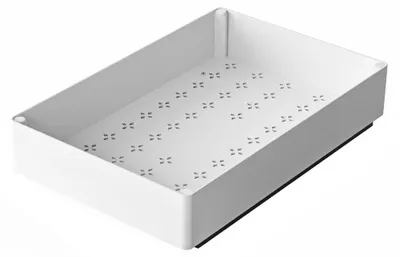 Zdjęcie produktu dla Omgoods - Organizer do szafki z 3 przegródkami, idealny do kuchni i łazienki