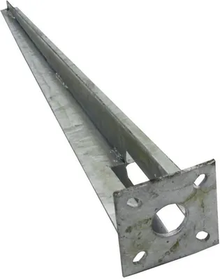 Produktbild von Einschlaghülse Bodenhülse Pfostenträger Ø 34 mm Zaunpfosten Pfostenhülse 50 cm