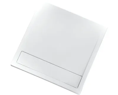 Produktbild von Duschwanne OTTOFOND Arkon 75 x 90 x 4 cm weiß glänzend glatt 992002