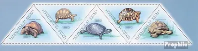 Produktbild von Briefmarken Guinea 2011 Mi 8610-8614 Kleinbogen (kompl. Ausgabe) postfrisch Schildkröten