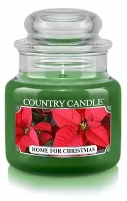 Produktbild von Country Candle Home for Christmas Duftkerze, Mini, 1 Docht (104 g)