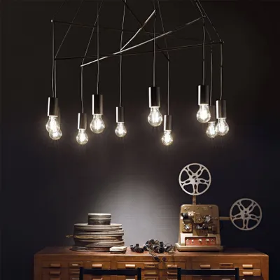 Produktbild von Ideal Lux Hängeleuchte Pop Sp10 Schwarz