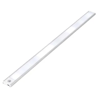 Produktbild von Dimmbar LED Unterbauleuchte für Küche – 60CM Schrankbeleuchtung mit Bewegungsmelder, Wiederaufladbar, 3 Farbmodi, Magnetische Befestigung