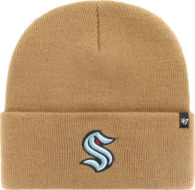 Produktbild von 47 Brand Beanie Wintermütze - HAYMAKER Seattle Kraken camel