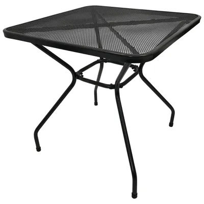 Produktbild von Gartentisch Bistrotisch 70x70cm, Streckmetall anthrazit