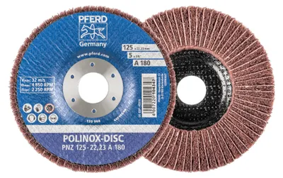 Produktbild von PFERD 44692267, 4850 RPM, 2,22 cm, 12,5 cm, 20 mm, 180 g, 5 Stück(e)