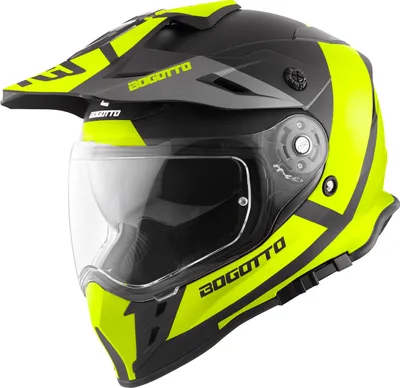 Produktbild von Bogotto V331 Pro Tour Endurohelm, gelb, XS