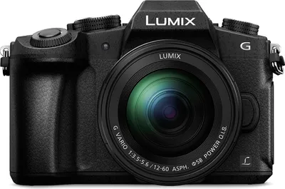 Produktbild von Panasonic Lumix DMC-G80 + 12-60mm, 16 MP, 4592 x 3448 Pixel, Live MOS, Full HD, Touchscreen, Schwarz