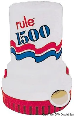 Produktbild von Rule 1500 Tauchpumpe 12 V 4.8 A - Osculati 16.114.60