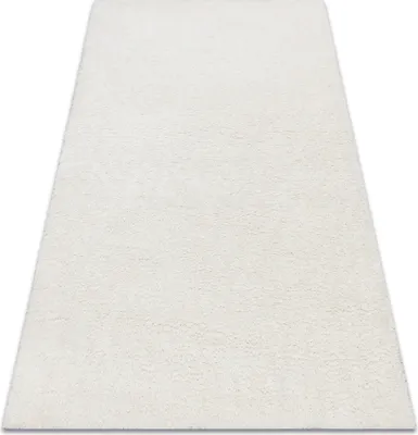 Produktbild von Teppich BUENOS 7001 shaggy schlicht, einfarbig weiß Weiß 80x150 cm