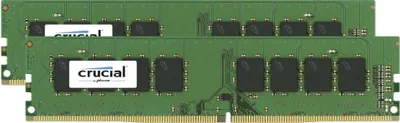 Two computer RAM modules are shown side-by-side against a white background.