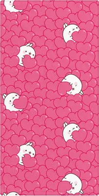 Immagine prodotto di Asciugamano Molang Hearts 35 x 75 cm