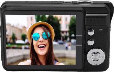 Zdjęcie produktu dla aparat cyfrowy 48 MP 4K, ekran 2,7 cala, 8-krotny zoom, autofokus, przeciwwstrząsowy, pełne oświetlenie, dla nastolatków, w podróży (-2214240033311)