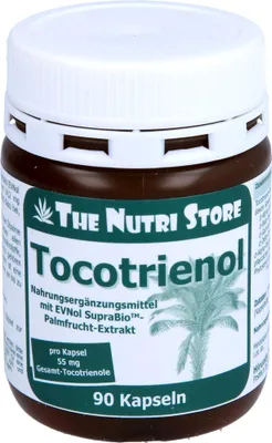 Image de THE NUTRI STORE Capsules de tocotriénol, 90 capsules