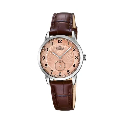 Produktbild von Candino Uhr Damen C4593/3 Leder braun Armbanduhr 5 ATM