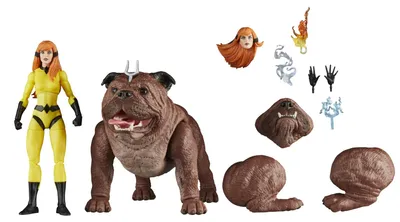 Produktbild von Luxus-Actionfiguren-Set mit Crystal und Lockjaw