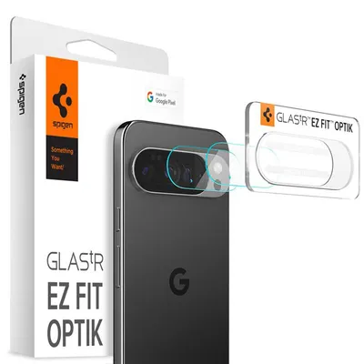 Zdjęcie produktu dla Spigen Optik EZ Fit, Google, Pixel 10 Pro, Odporny na kurz, Odporny na zadrapania, Przezroczysty, 2 szt.