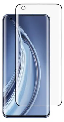A screen protector is shown on a smartphone.