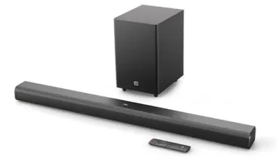 Zdjęcie produktu dla JBL Cinema SB550, 3.1 kan., 250 W, Dźwięk Dolby, 150 W, 1,3 cm, Bezprzewodowy