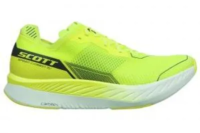 Productafbeelding van SCOTT SPEED CARBON RC hardloopschoenen, geel/wit, maat 40,5