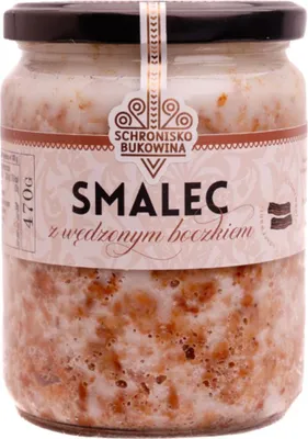 Produktbild von Schmalz mit geräuchertem Speck 470g - Bukowina Schutz