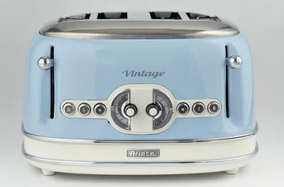Obrázek produktu pro Ariete 0156/05, 4 krajíců, Světle modrá, Kov, Knoflíky, Otočné, 1600 W, 290 mm