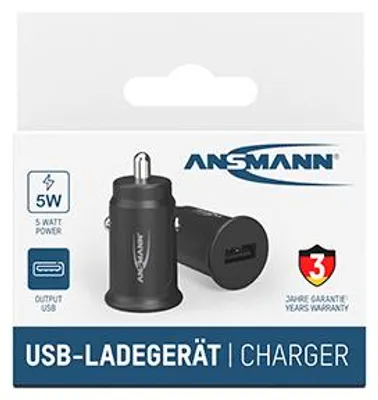 Image de Chargeur Usb 1 Connexion Cc105 Pour Prise Allume-cigare 12-24 V Dc - 5 W. Tension De Sortie : 5 V Dc . Courant De Charge Max: 10
